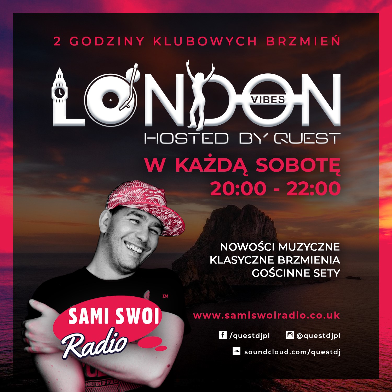 You are currently viewing LONDON VIBES: DJ Quest. Sobota: 20:00